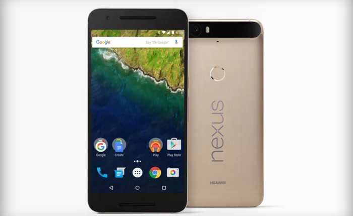Google ra mắt Nexus 6P phiên bản màu vàng champagne