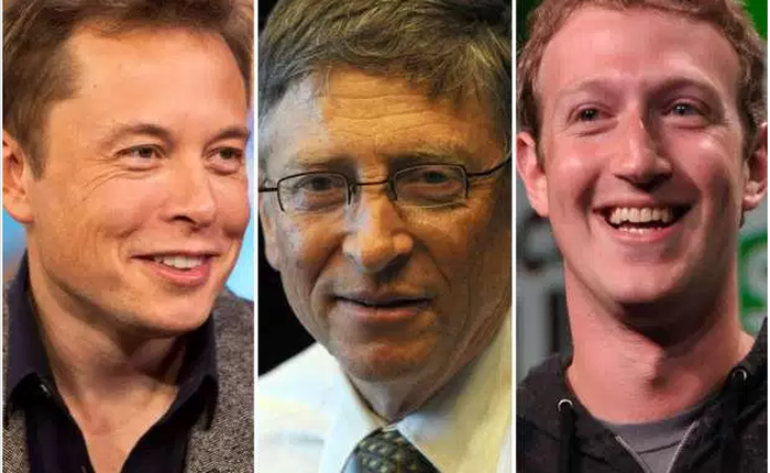 Phương pháp làm việc kì lạ nhưng hiệu quả của 3 thiên tài Bill Gates, Mark Zuckerberg và Elon Musk
