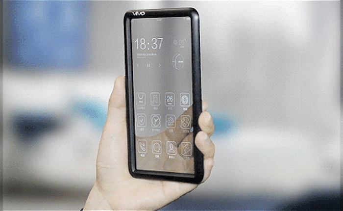 Chiêm ngưỡng smartphone 2 màn hình cảm ứng trong suốt đầu tiên trên thị trường