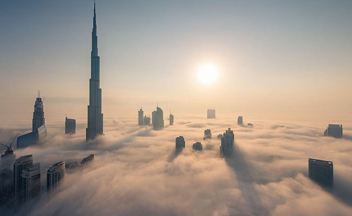 Cùng Thái tử Dubai ngắm nhìn chốn bồng lai tiên cảnh tại tòa nhà cao nhất thế giới