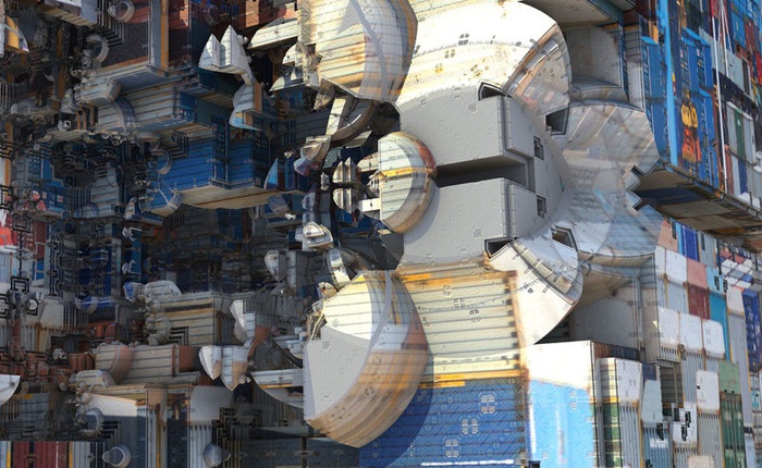 Những khối kiến trúc kỳ lạ như của người ngoài hành tinh này là tác phẩm của thuật toán