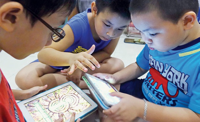 Gần 90% trẻ em Việt Nam biết dùng smartphone, chủ yếu chơi game và xem Youtube