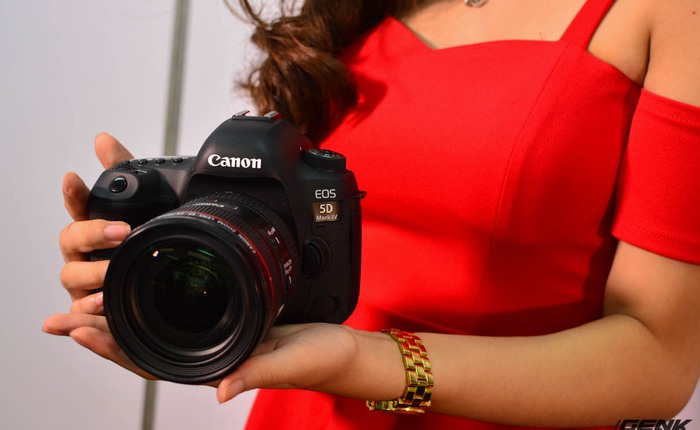 Canon giới thiệu EOS 5D Mark IV: DSLR quay video 4K và Wi-Fi tích hợp
