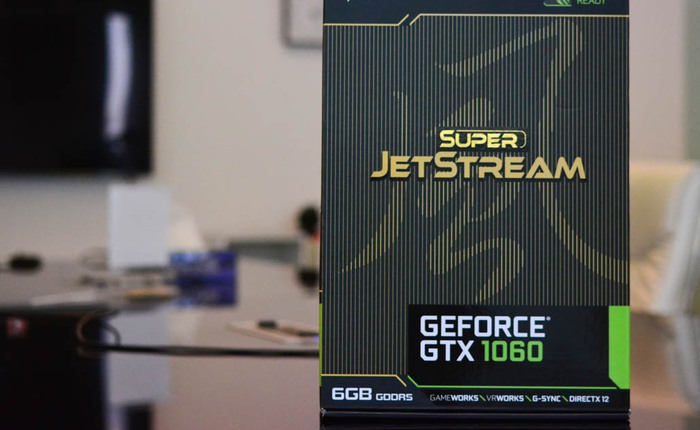 Cận cảnh GTX 1060 PALIT SUPER JETSTREAM: Tản nhiệt to nạc, giá 7,3 triệu đồng