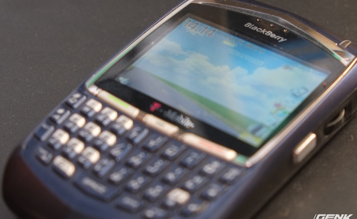 Trên tay "một lần nữa thôi" BlackBerry 8700: Biểu tượng cho sự huy hoàng biết bao người hoài niệm