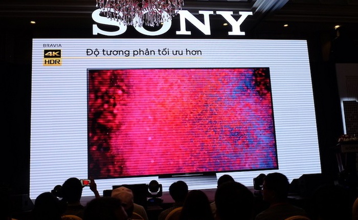 Công bố loạt TV Sony BRAVIA 4K HDR tại Việt Nam, giá từ 39,9 triệu