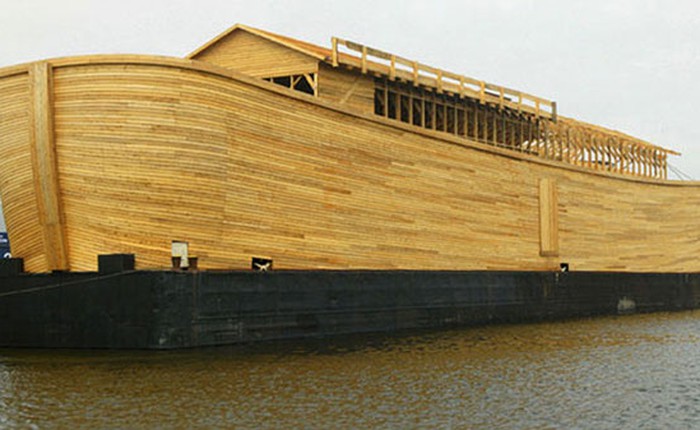 Đây là con tàu Noah ngoài đời thực, sẽ hạ thủy vào năm nay