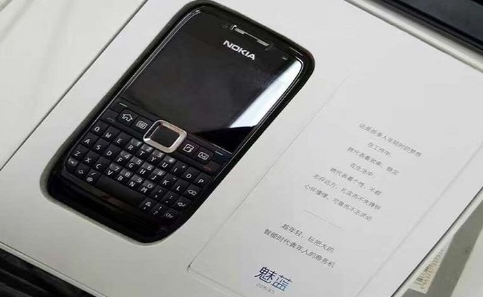 Meizu dùng Nokia E71 để quảng cáo cho sản phẩm của mình