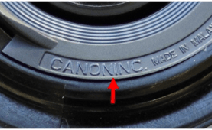 Ống kính Canon 50mm f/1.8 xuất hiện nhiều hàng giả trên thị trường, gần như giống hệt lens chính hãng