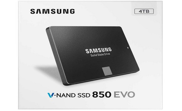 Samsung sắp ra mắt ổ cứng SSD 850 EVO dung lượng 4TB, giá chỉ 33,3 triệu