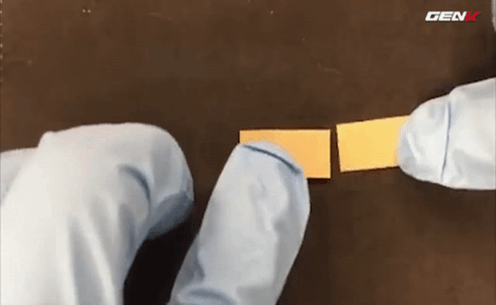 [Video] Vật liệu mới có thể tự liền lại ngay cả khi bị cắt đôi