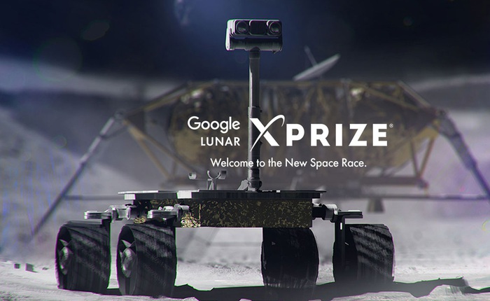 Google sẽ thưởng bạn 30 triệu USD nếu bạn đưa được robot lên Mặt Trăng, thám hiểm 500 mét và truyền tải video về Trái Đất