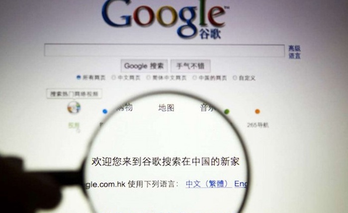 Công cụ tìm kiếm Google bất ngờ truy cập được tại Trung Quốc