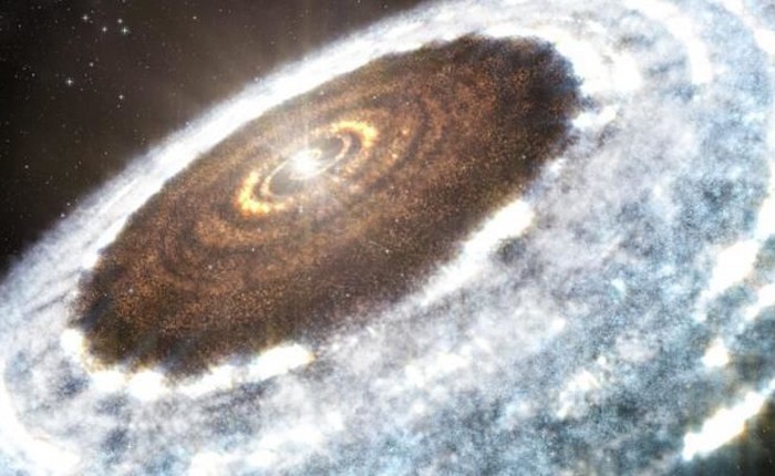 Các nhà thiên văn vừa phát hiện dải băng đầu tiên xoay quanh một ngôi sao