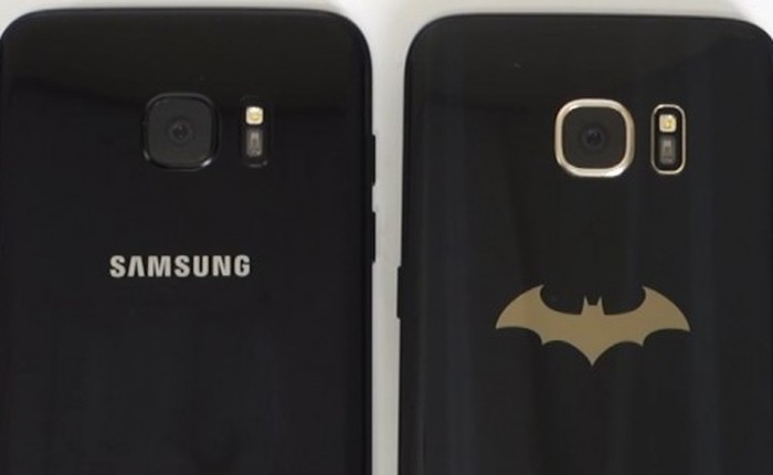 [Video] Trên tay so sánh Samsung Galaxy S7 edge Black Pearl với phiên bản Batman