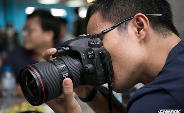 Những hình ảnh về buổi trải nghiệm Canon EOS 80D tại TP. Hồ Chí Minh
