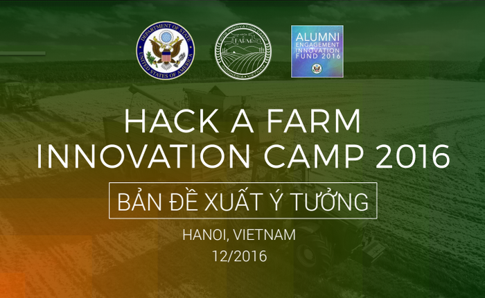 Khai mạc Hack-a-Farm: cuộc thi giải pháp Công nghệ & Kỹ thuật phục vụ nông nghiệp dành cho lập trình viên trẻ giải thưởng lên tới 25.000 USD