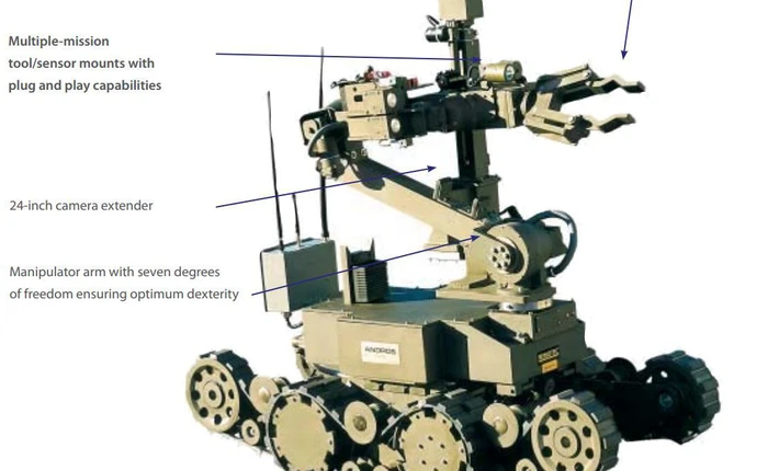 Đây là robot được sử dụng để tiêu diệt kẻ sát hại 5 cảnh sát Mỹ tuần qua