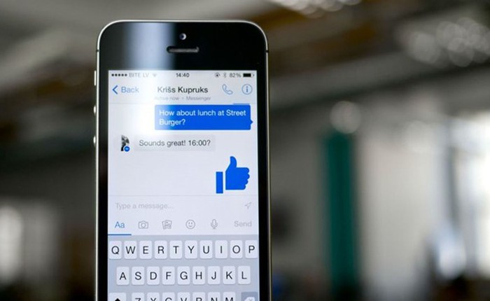 Nội dung chat qua Facebook Messenger có thể bị sửa đổi