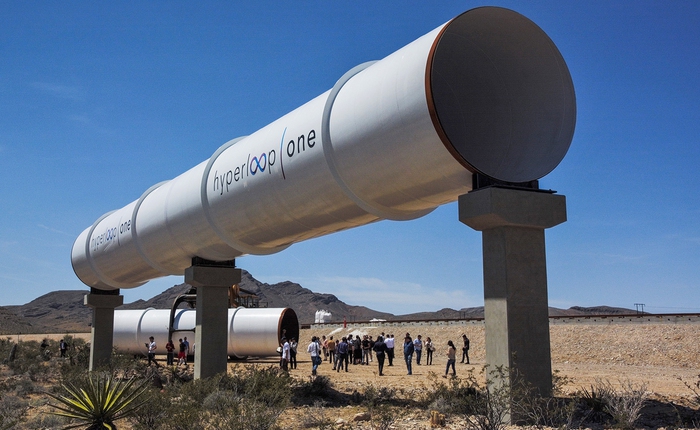Các đại gia Ả Rập sắp có "tàu nhanh" 800 km/h nhờ công nghệ Hyperloop
