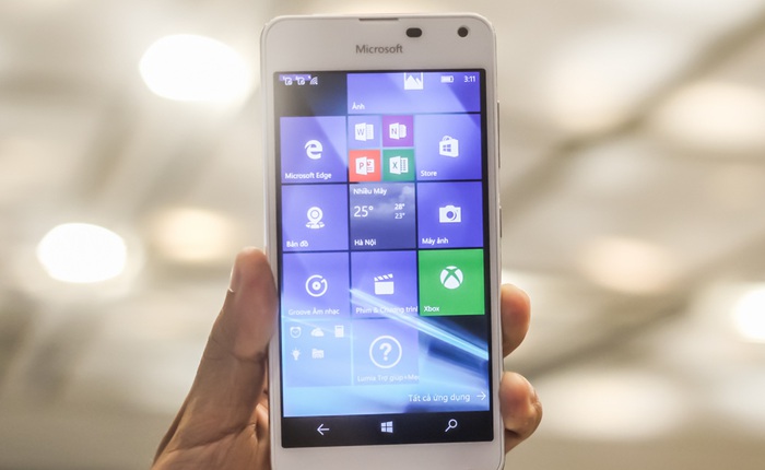 Lumia 650 chính thức ra mắt tại Việt Nam, giá gần 4 triệu đồng