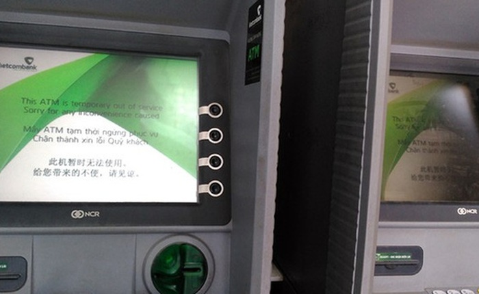 Hàng loạt ATM nghỉ Tết sớm