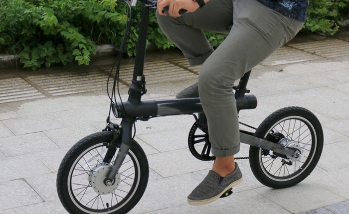 [Độc quyền] Xe đạp Xiaomi đã về tới Việt Nam: dáng đẹp, gấp gọn, đạp xe bon bon