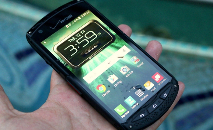 Điện thoại Kyocera màn sapphire, chống bụi, nước chuẩn Mỹ, giá rẻ bằng 1/3 Galaxy S6 Active