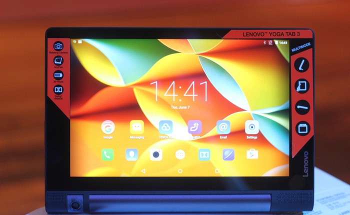 Lenovo giới thiệu dòng máy tính bảng với thiết kế lạ, giá chưa bằng một nửa iPad Air