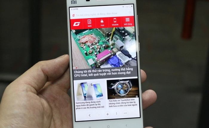 Smartphone siêu phẩm một thời của Xiaomi: RAM 3 GB, giá hơn 3 triệu đồng