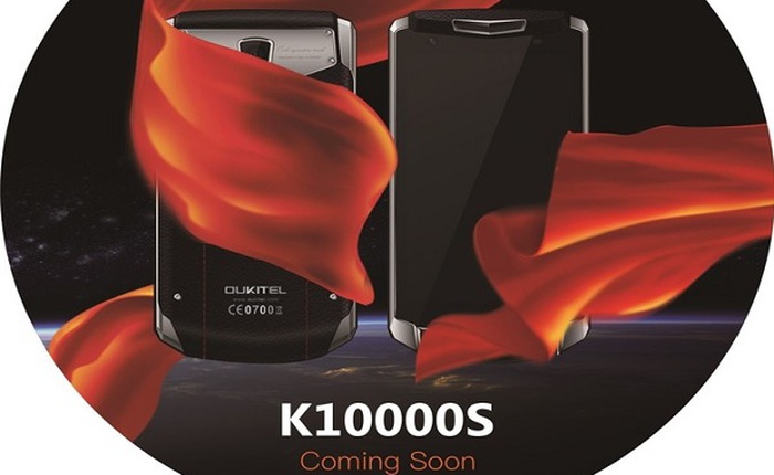 Hãng "điện thoại pin trâu" Oukitel lại chuẩn bị ra mắt smartphone 10.000 mAh mới