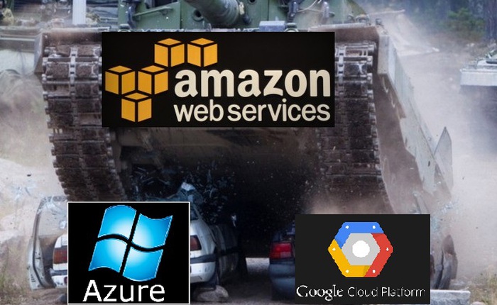 Điện toán đám mây Amazon đang nghiền nát Microsoft và Google ở nơi không ai ngờ đến