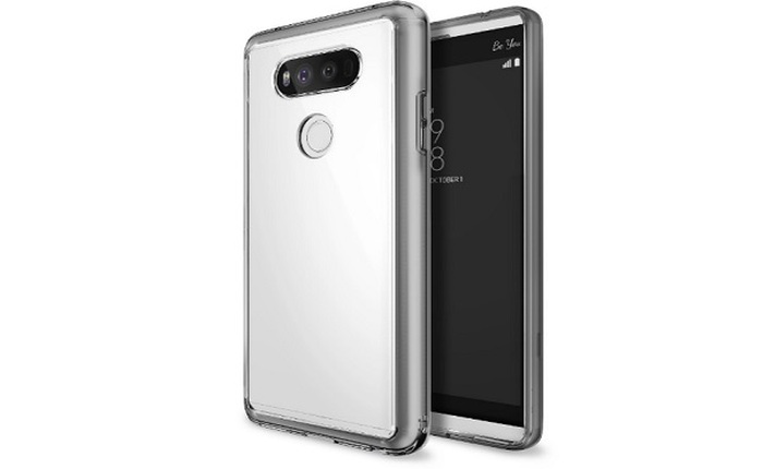 Ảnh render tiết lộ LG V20 sẽ sở hữu máy ảnh kép ở phía sau, mặt trước chỉ có camera đơn