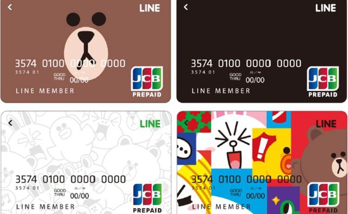 Line sẽ ra mắt thẻ thanh toán quốc tế với hình nhân vật gấu Brown dễ thương