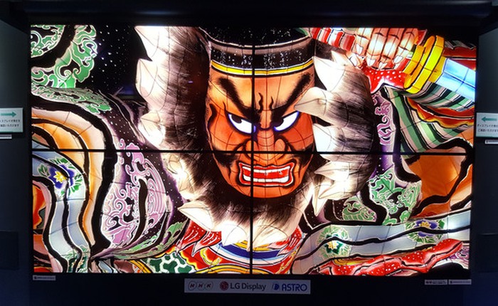Nhật Bản giới thiệu màn hình “quái vật” 8K lớn chưa từng thấy: 130 INCH, MỎNG 2,2 MILIMET
