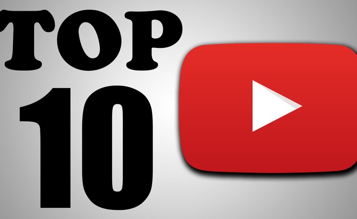 Các thương hiệu lớn thống trị bảng xếp hạng top video YouTube trong năm 2016