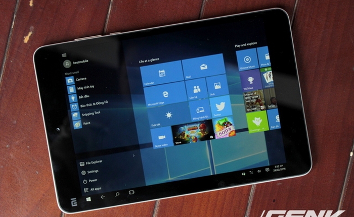 Thử dùng Mi Pad 2 chạy Windows 10 mới về tới VN: dùng như tablet ổn, biến thành máy tính cá nhân khó