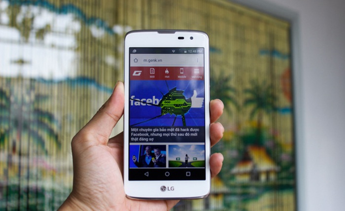Mở hộp và trải nghiệm nhanh smartphone giá rẻ dành cho sinh viên – LG K7