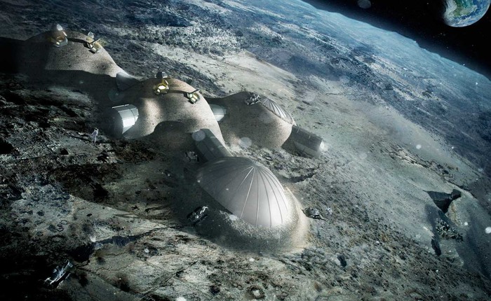 Châu Âu muốn "in" một căn cứ vũ trụ trên Mặt Trăng