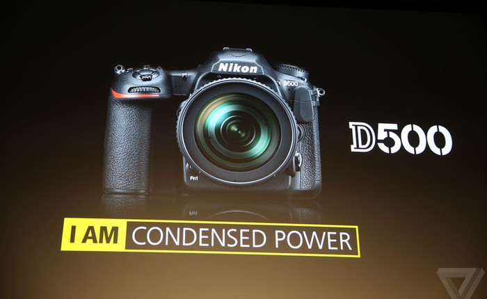 Nikon giới thiệu D500, DSLR của thế giới nơi smartphone lên ngôi