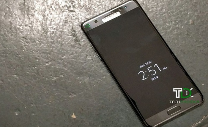 Đây là hình ảnh thực tế đầu tiên của Galaxy Note7?