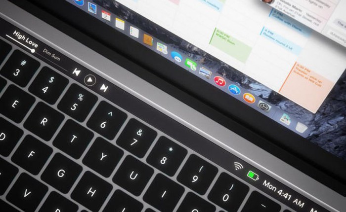 Apple bí mật đăng ký bản quyền cho thanh công cụ cảm ứng trên MacBook, rất có thể là thanh OLED