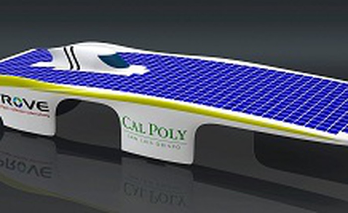 Sinh viên Mỹ chế tạo chiếc xe nhanh nhất thế giới sử dụng năng lượng mặt trời