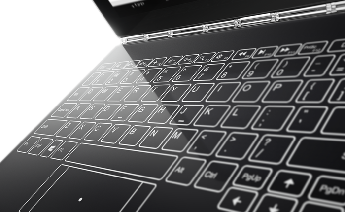 Lenovo ra mắt Yoga Book, laptop đầu tiên trên thế giới không có bàn phím vật lý
