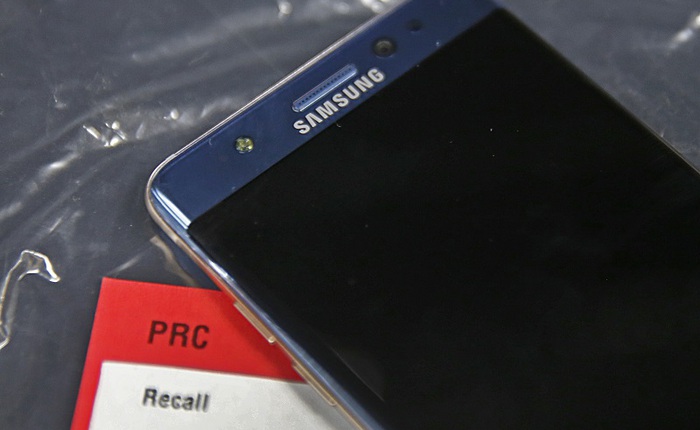 Note7 mới vẫn cháy, Samsung có thể phải thu hồi đợt 2