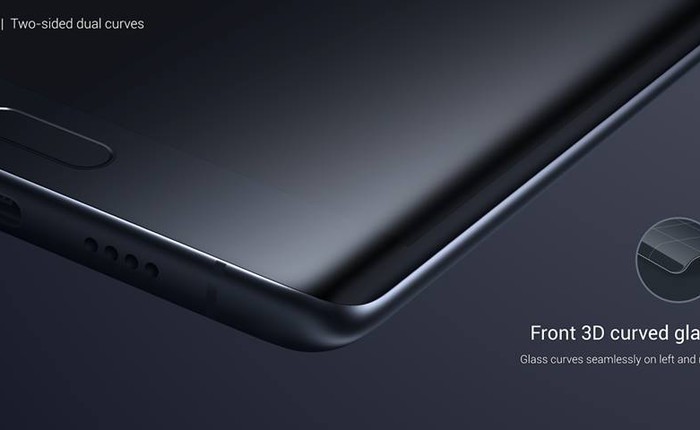 Xiaomi chính thức trình làng Mi Note 2, màn hình cong ở hai cạnh, không có camera kép phía sau