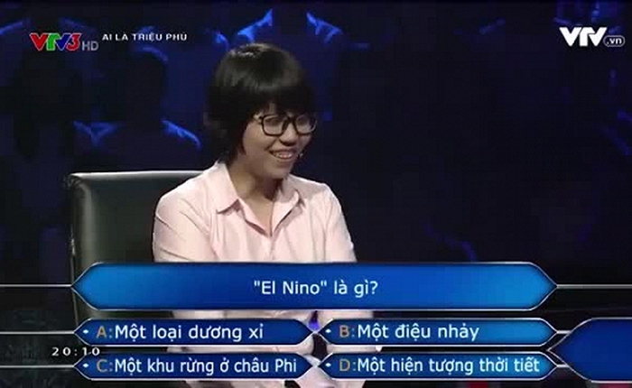 Từ khóa “El Nino là gì” được tìm kiếm nhiều nhất tại Việt Nam sau chương trình Ai là triệu phú