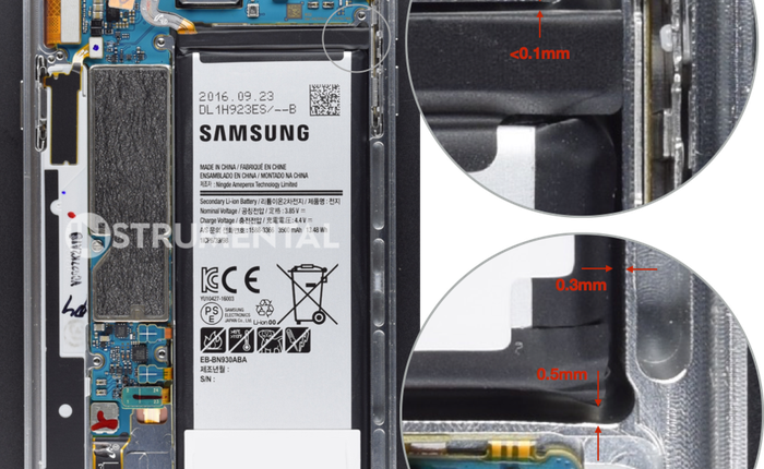 Tiết lộ nguyên nhân đầu tiên khiến cho Samsung Galaxy Note7 phát nổ