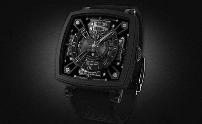 Đồng hồ hàng hiệu siêu đắt được làm từ vật liệu không thể đen hơn