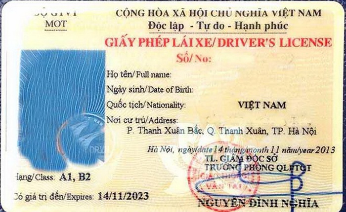 Hướng dẫn cách đổi giấy phép lái xe sang thẻ nhựa trực tuyến